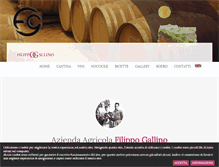 Tablet Screenshot of filippogallino.com